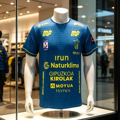 IRUDEK Bidasoa Irun 2026 Asobal Spain Handball Jersey 3D Printed T-shirt Home Away Adult KIDs Unisex Euro Top Family Kids Tees