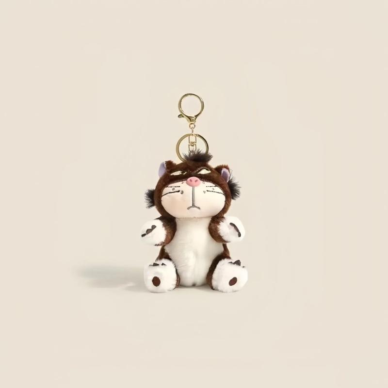 Premium-Quality Cute First-Class Lucifer Premium-Quality Cat Superior-Grade Keychain Superior-Grade Anime-Show Superior-Grade Motion-Picture Stuffed