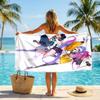 Kpop Hunter Fashion Beach Towel: Ideal for Summer Adventures Soft, Absorbent and Quick Drying Suitable for Swimming and Bathing