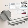 1PC Stainless Steel Rustproof Double Post Pivoting Tissue Roll Holder for Bathroom Toilet Paper Holder Wall Mount
