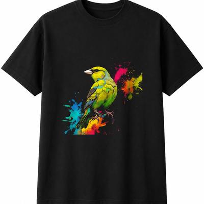 Greenfinch Bird Mens Womens T-Shirt Ornithology Unisex Novelty Gift Tee Funny