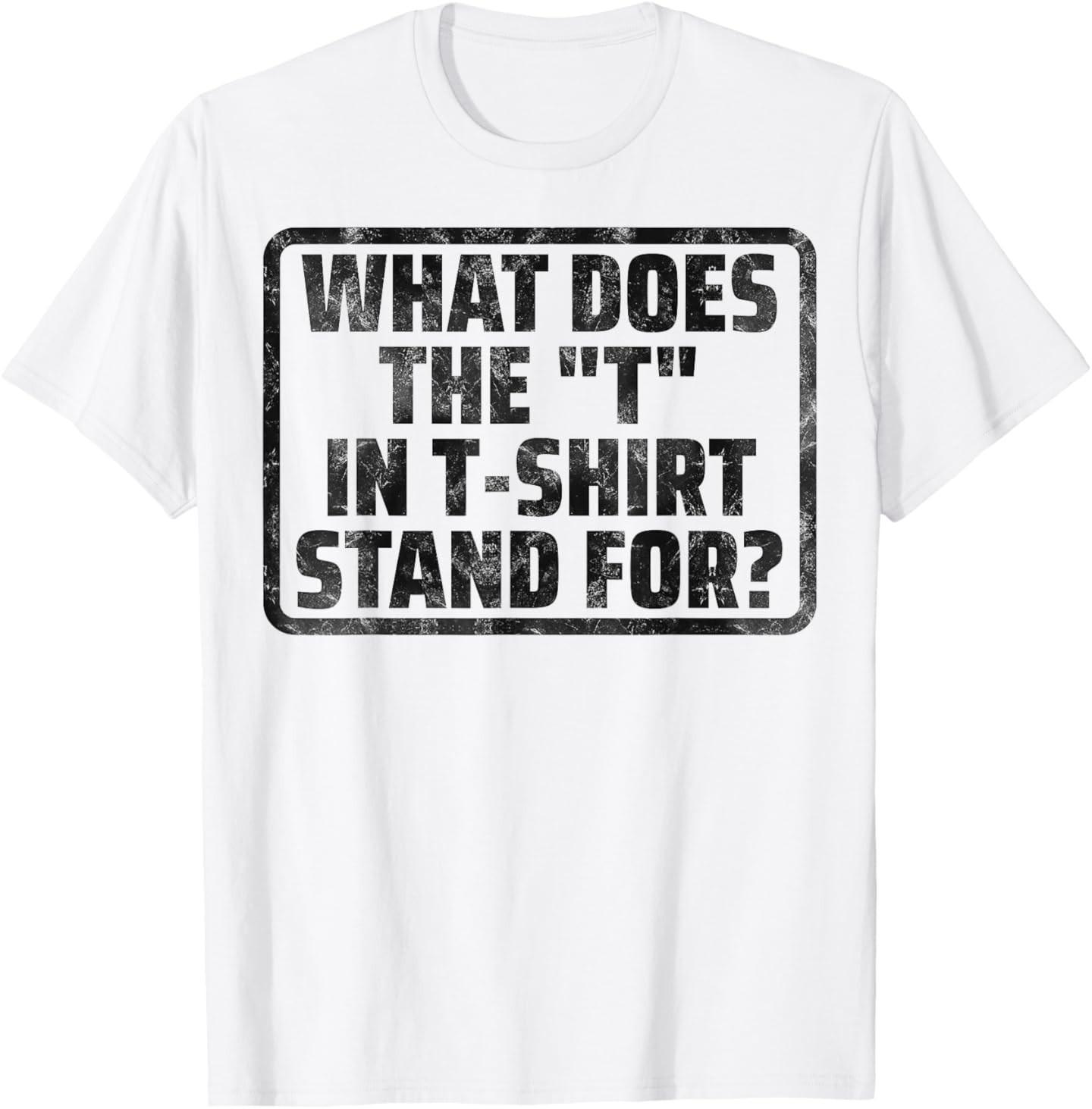 What Does The T in T-Shirt Stand for T-Shirt S разноцветный