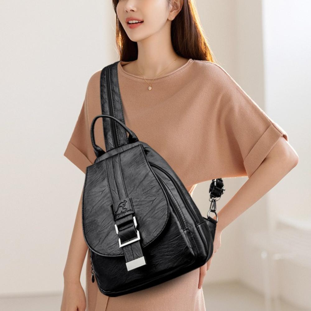 Women’s Backpacks Female Literary Single Shoulder Texture Bag Women's Handheld Shoulder Bag