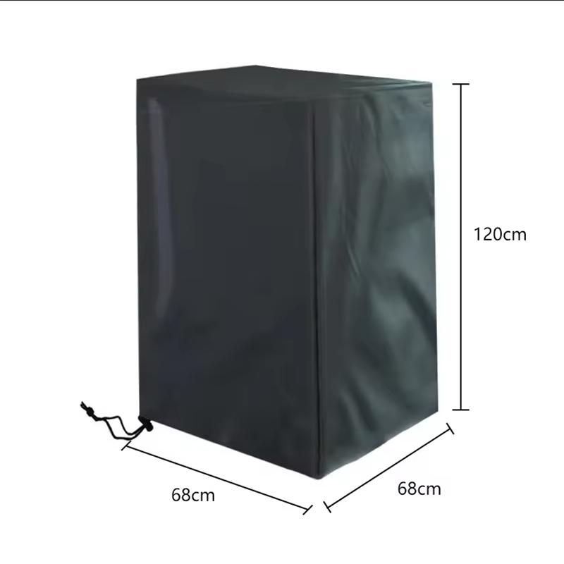 Stacking Outdoor Chair Cover 3 Sizes Stacked Chair Dustproof Cover Garden Furniture Protector Yard Chair Cover with Storage Bag