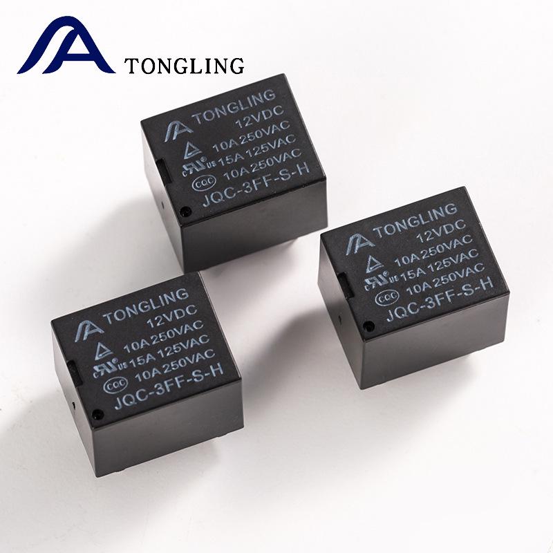 12V T73 Relais 4-Pin Schließer Elektromagnetisches Relais 10A für Reiskocher