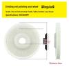 Thick Wool Felt Polishing Pad for 100 Angle Grinder - Ideal for Stainless Steel Mirror Finish, Waxing, and Grinding