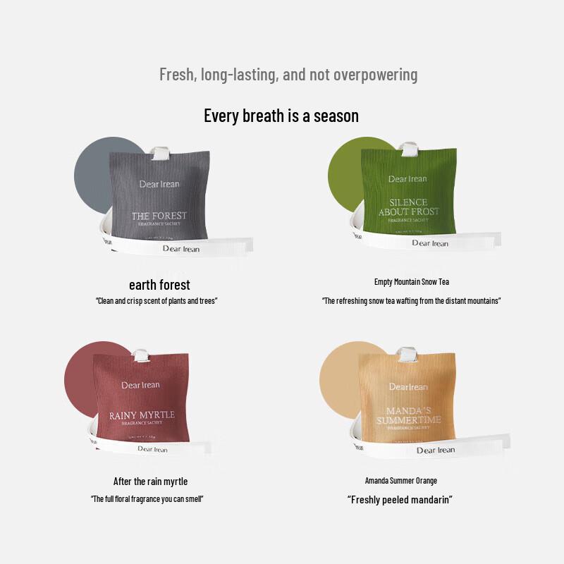 Dear Ilean Four Seasons Car Air Vent Scent Diffuser Gift Set