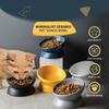 Protect The Cervical Cat Bowl Minimalist Ceramic Pet Bowl Dog Cat Food Bowl  Pet Supplies