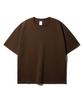 JEMUT Eddy Oversized Short Sleeve T-Shirt Brown Kjst2189