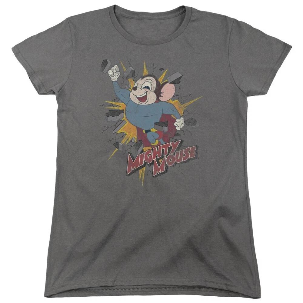 Mighty Mouse  Break Through  Women s T-Shirt S