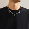 Fashion Star Pendant Necklace Temperament Collar Necklaces Clavicle Chain Choker Jewelry Punk Thorn Chain Necklace