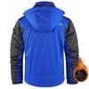 Iarnă Bărbați Îmbrăcăminte Exterioară Fleece Caldă Jachetă cu Glugă Detașabilă Bărbați Outdoor Schi Windbreaker Impermeabilă Jachetă Casual Palton Bărbați