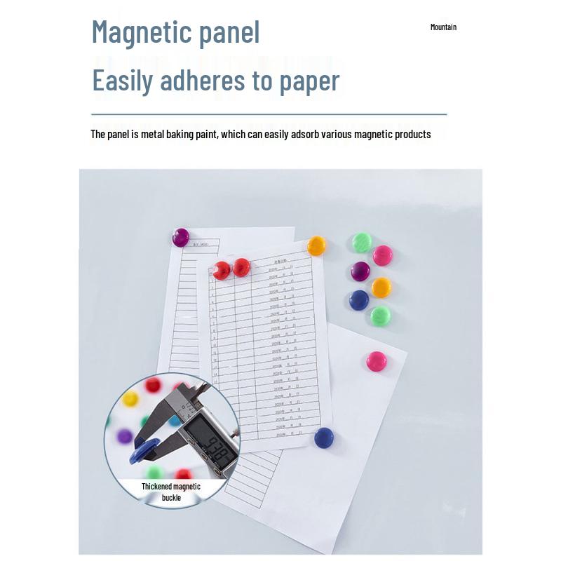 Double-Sided Magnetic Whiteboard/Blackboard for Kids – Compact, Erasable, and Perfect for Home Teaching and Doodling.