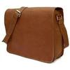 Bag Vintage Leather Messenger Shoulder Men's Briefcase Genuine Satchel Men Brown