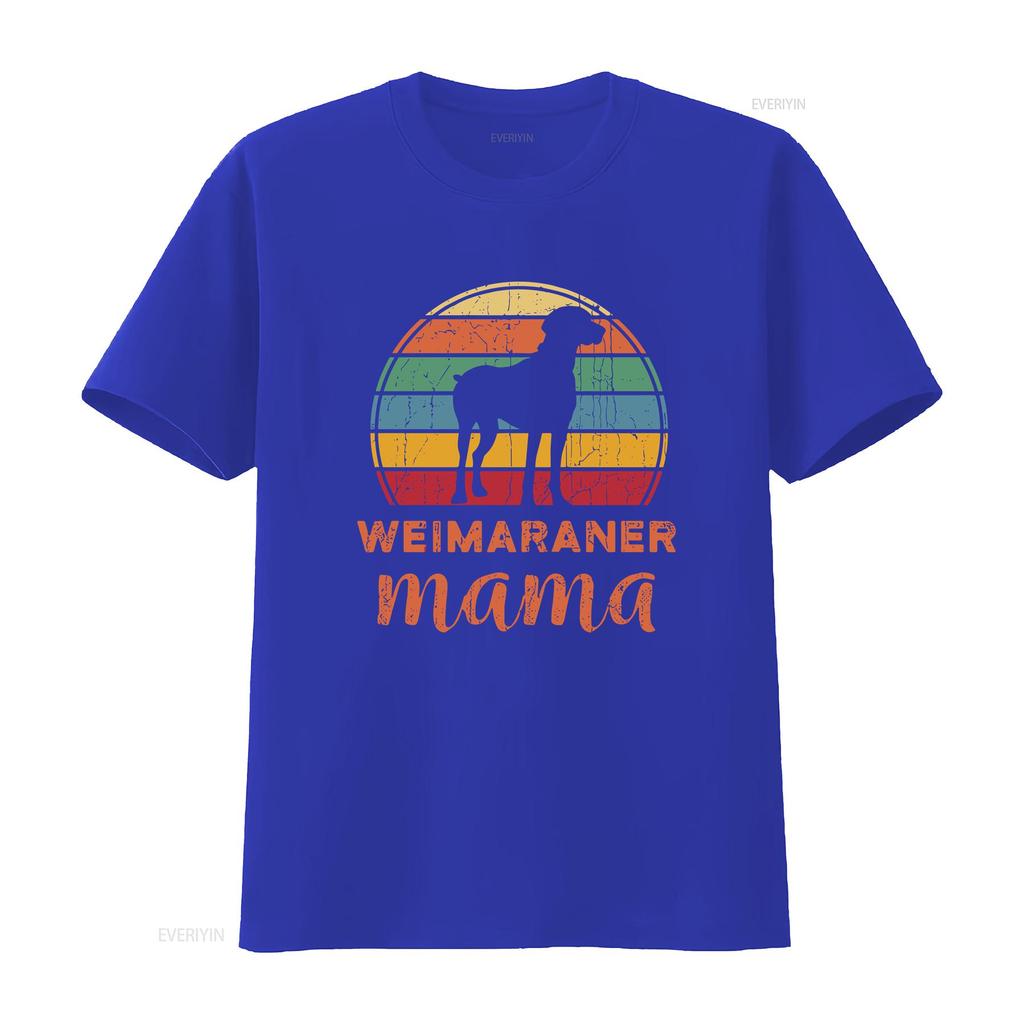 Weimaraner Mom T Shirt Pet Owner Weim Dog Lover Weimraner Mother vintage Washed Stretched Slightly Stylish Versatile Breathable