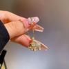 Retro Exquisite Elephant Stainless Steel Necklace Suitable For Summer Travel And Fashionable Zircon