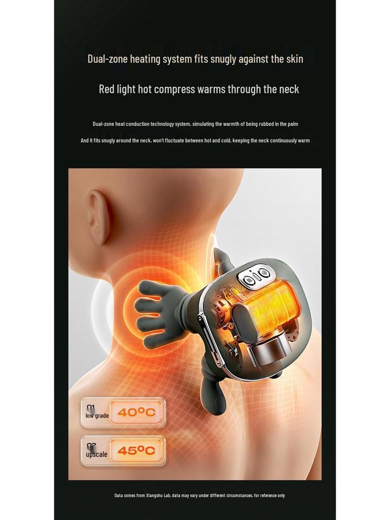 Elephant Art N7 Shoulder & Neck Massager - Ideal Father's Day Gift for Cervical & Trapezius Relief