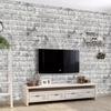 3D brick patterned wallpaper waterproof 38.5X35cm retro color self-adhesive living room wall sticker