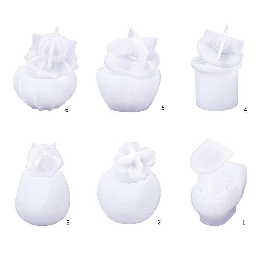 Flexible Silicone Jewelry Box Mold Handmade Jewelry Storage Container Mould Easy Demolding Candle Cup Decoration Mold