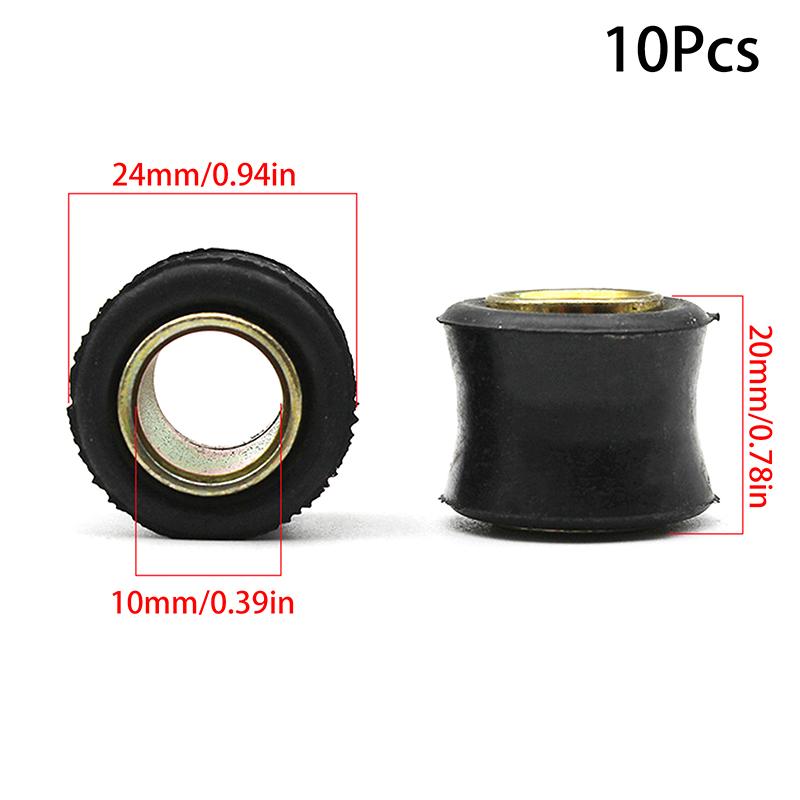 Motorcycle Scooter Rear Shock Absorber Bushing Rubber Ring Wheel Damper Bush Bushing Motorcycle Equipments Parts