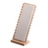Jewelry Display Stand Necklace Earring Rings Organizer  White Leather