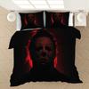 3D Print Horror Michael Myers Halloween Bedding Set Boys Girls Twin Queen Size Duvet Cover Pillowcase Bed Kids Adult