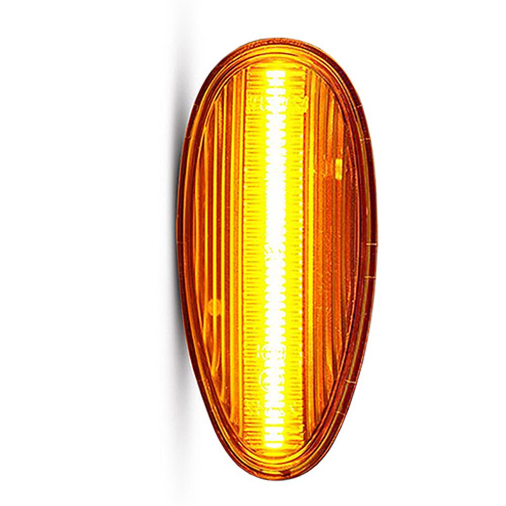 2x LED Dynamic Side Marker Lights Turn Signal Lamps For Mitsubishi Lancer Montero Sport MK3 Pajero Adventure Freeca I Miev Space