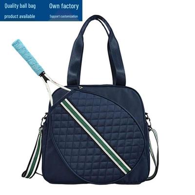 Multifunctional Sports Bag: Tennis, Badminton, Cricket Racket Shoulder & Handheld with Water Bottle Compartment