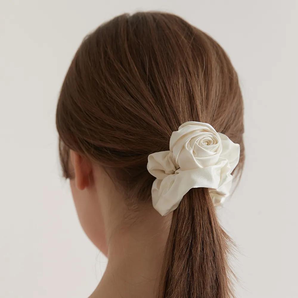 Резинка-скранч Розетка HB2249 IVORY