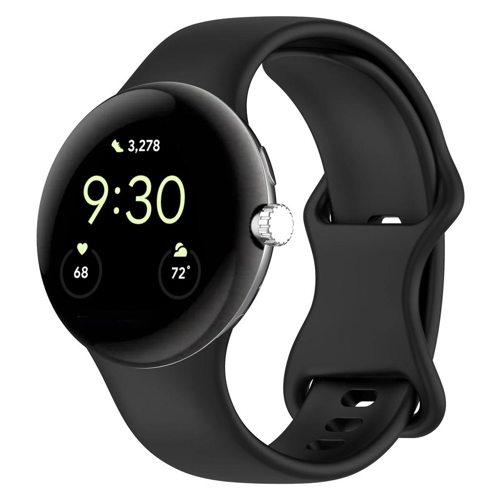 Soft Silicone Strap for Google Pixel Watch 4 3 45mm 41mm Official Original Replaceable Wristband for Google Pixel Watch 3/2 Band