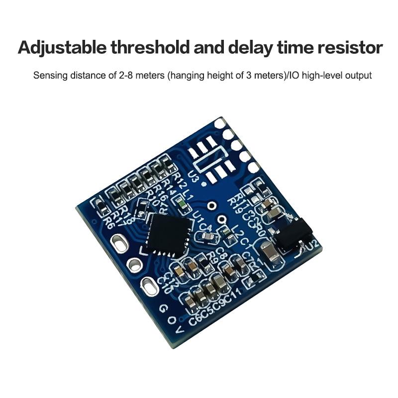 Microwave Induction Radar Module LD1020, Sensor Switch 10G, Package of 1/3/5