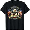 250. Jubiläum USA Herren Damen 250 Jahre 250. Jubiläum T-Shirt