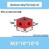 Aluminum Alloy Hex Nut Acrylic Connector Cap