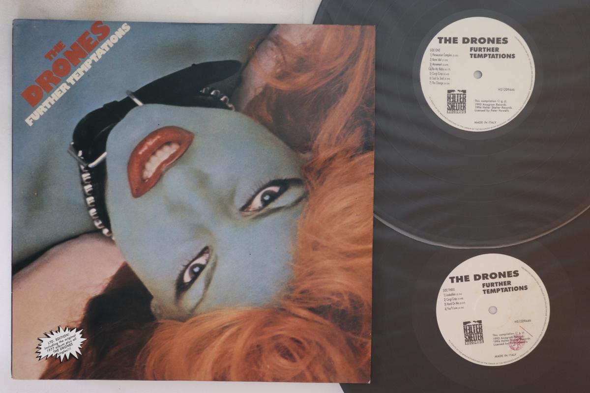 

LP Record DRONES Further Temptations HS12D9446 HELTER SKELTER 1994 Italy Rock Used