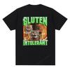 T-shirt Meme Chat Mignon Drôle Tolérant au Gluten Hommes Femmes Vêtements Hauts d'Été T-shirt Haute Quali