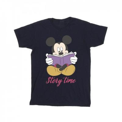 Herren Mickey Mouse Story Time T-Shirt
