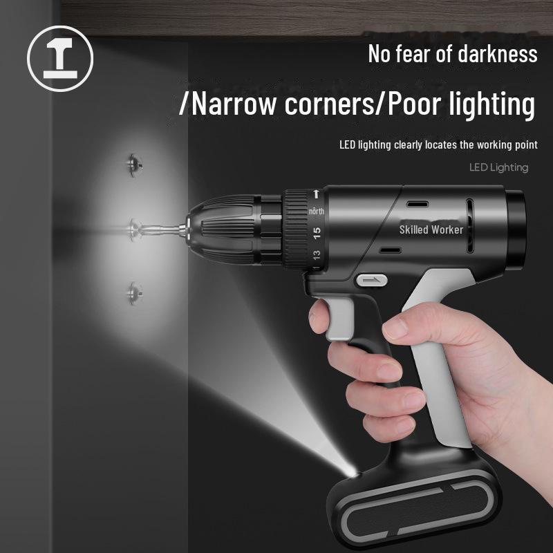 Green Forest Multi-function Portable Electric Screwdriver & Drill Set