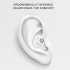 S650     Earphone Wireless   Earbuds Handsfree Headset Monaural   Sport Hea hone(Black )