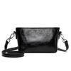 New Leather Bag with Burst Pattern Crossbody Bag, Fashionable and Simple Bag, Versatile Commuting Women's Shoulder Bag