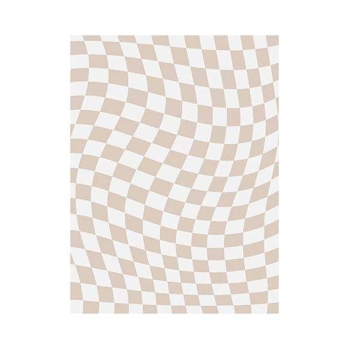 Fashion Minimalist Retro Checkerboard Living Room Large Area Trendy Carpet Bedroom Girl Color Decoration Fluffy Thick Soft Rug