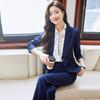 2025 Wiosna Damski Koreański Profesjonalny Garnitur Biurowy Slim Fit