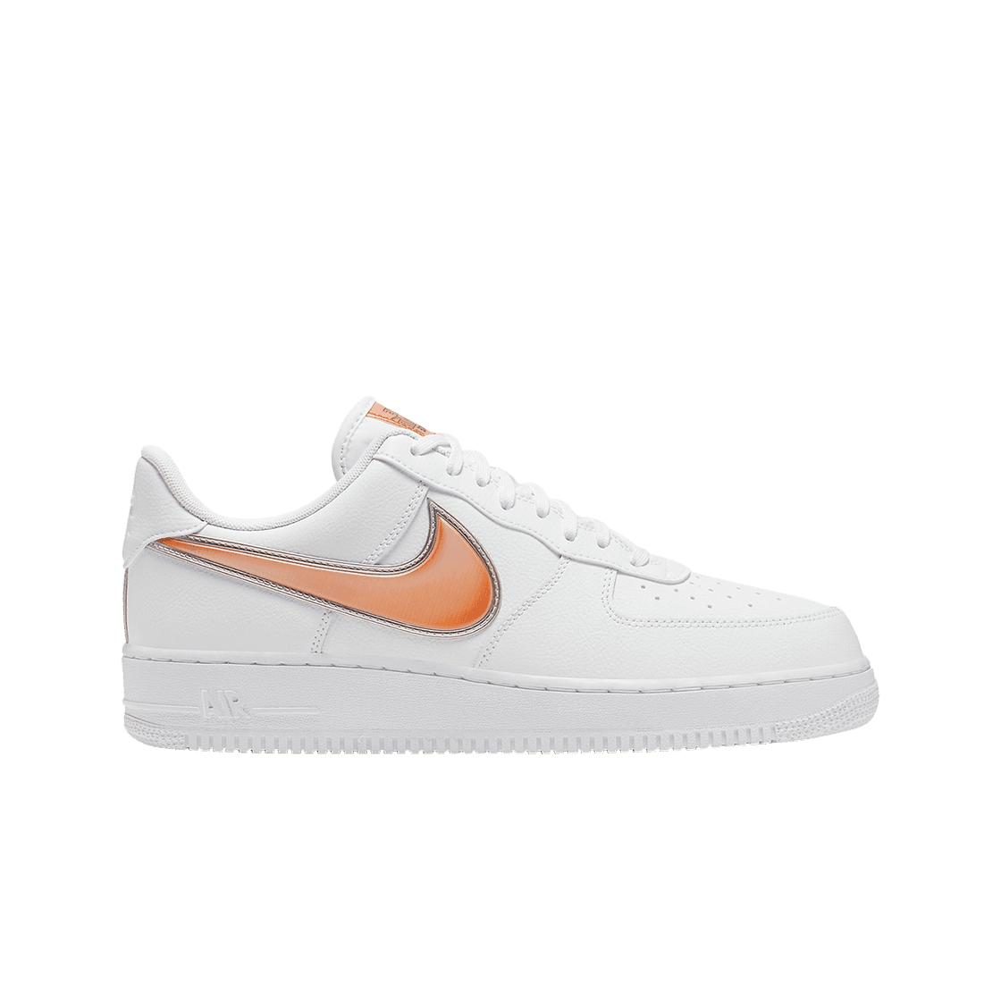 

Nike Air Force 1 Low Oversized Swoosh Белый/Апельсиновая корка 265