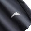 Anta Plain Logo Print Elastic Waist Straight Leg Sports Casual Woven Shorts Men bottoms Gray 952627502-4