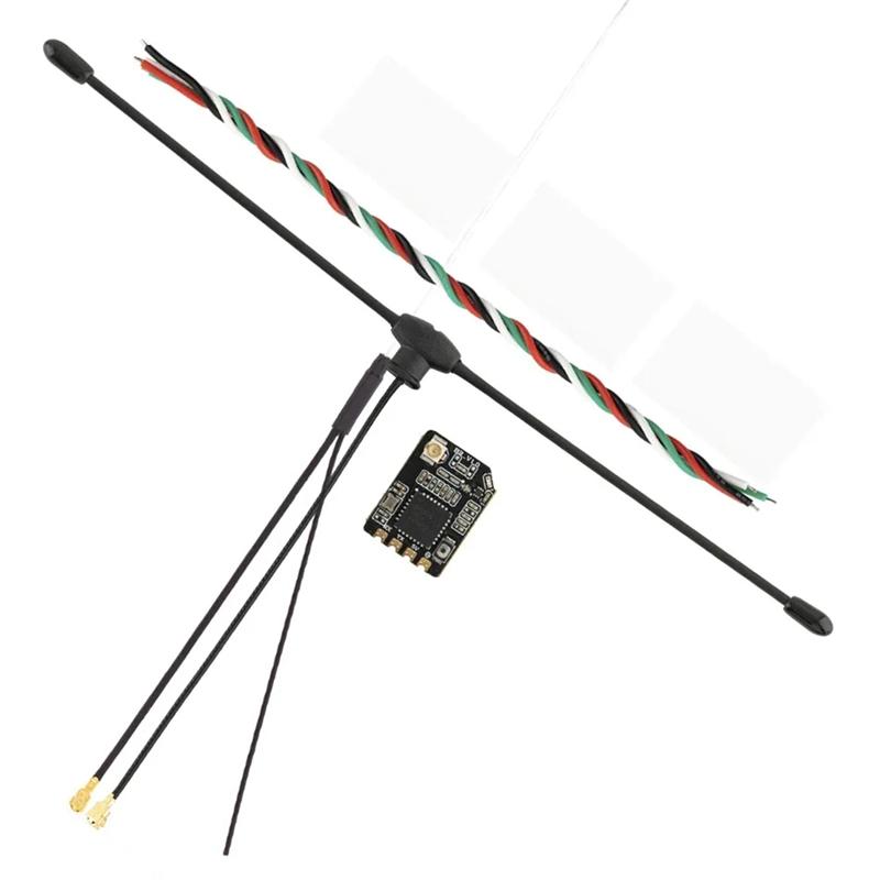 

C-Зручний-Для приймача Bandit BR1 ELRS 915MHz Expresslrs 915 З вбудованим TCXO З антеною T/Y Для FPV гоночного дрона чорний
