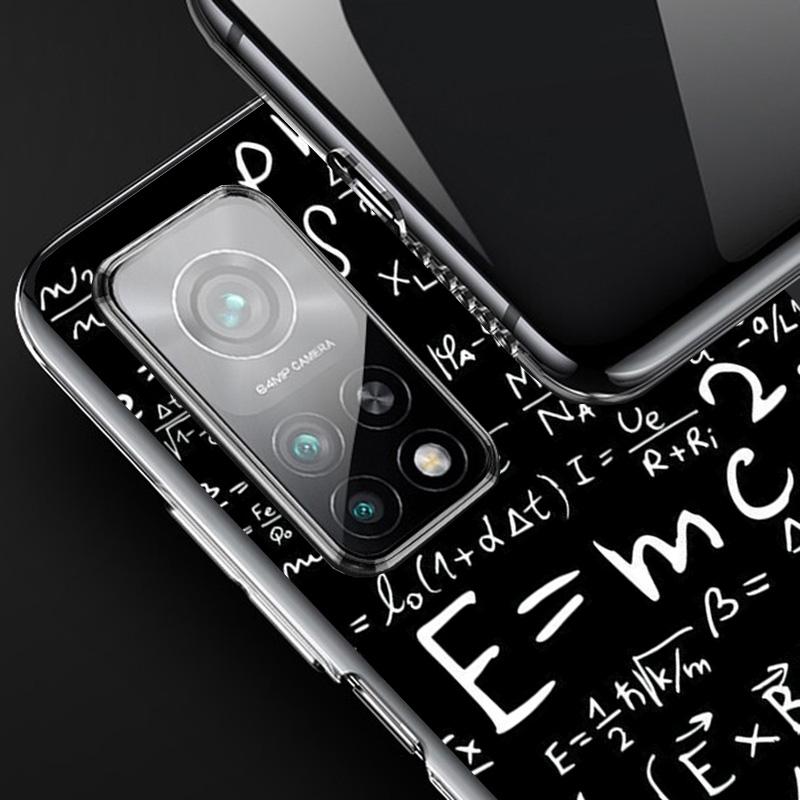 Physics Chemical Mathematics Phone Case For Xiaomi Redmi Note 15 14 13 12S 12 11 Pro Plus 14S 11S 11E 10 10S 11T 5G Personalized