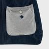 Denim Hobo Bag (Navy)