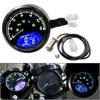 Universal Motorcycle LCD Digital Speedometer 8-18V DC Motorbike Odometer Tachometer Gauge ABS Waterproof Instruments