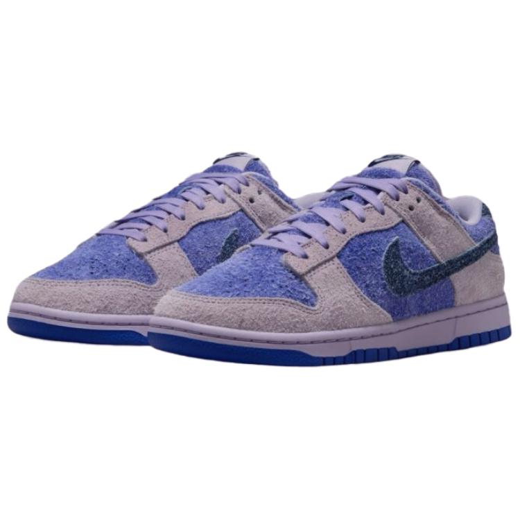 Nike Baskets Dunk Low SE Hortensias Femme Violet Bleu Royal Profond HQ3431-515