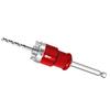 Hole Saw Arbor 5 8 Inch Thread 10mm Hex Shank Self Locking Hole Opener Quick Connect Rod for Drills
