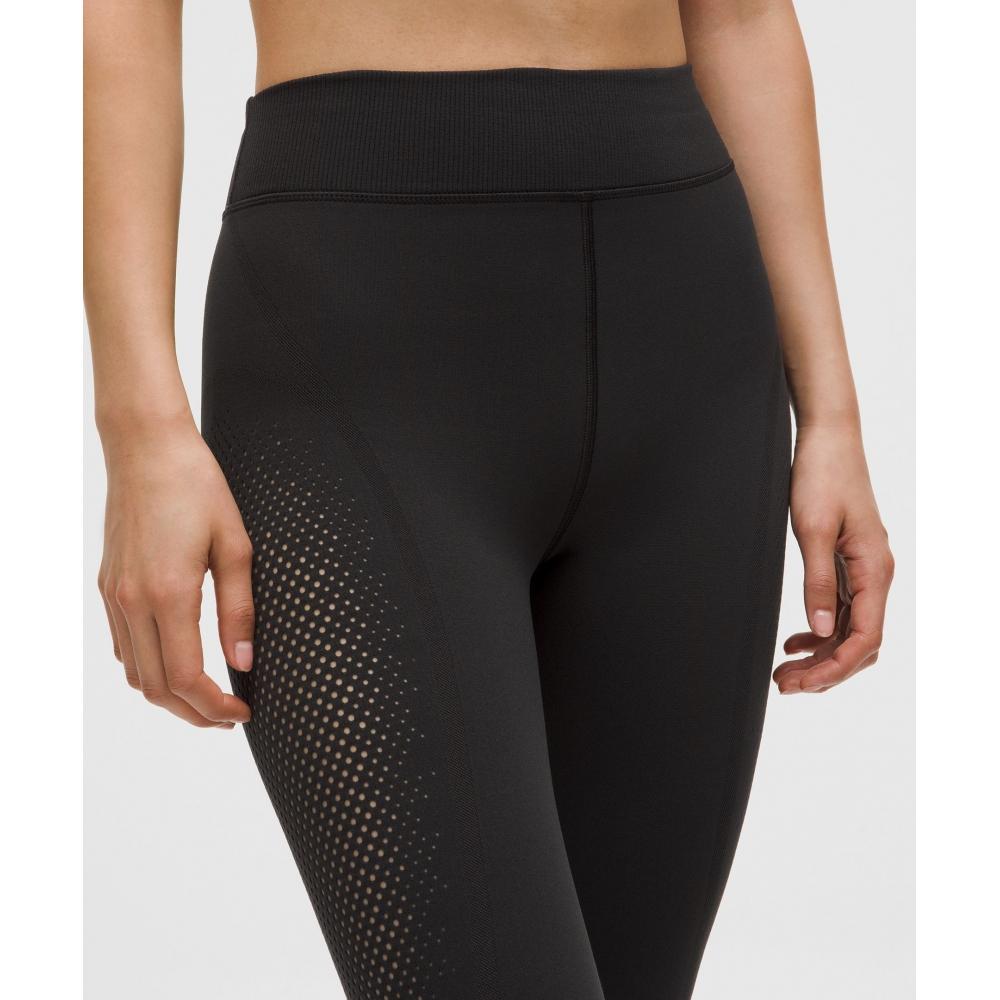 Lululemon Revealknit High Rise Tight 28   Slnsh Collection Black